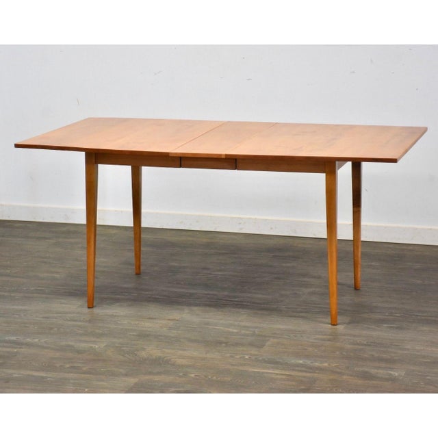 Mid-Century Modern 1960s Refinished Maple Dining Table by Paul McCobb For Sale - Image 3 of 11