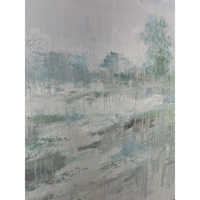Impressionistic Landscape With Drip Technique For Sale - Image 12 of 12
