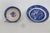 Chinoiserie Early 20th Century Allertons England Tea Coffee Cup and Saucer 2pc Set White and Blue Ceramic For Sale - Image 3 of 13