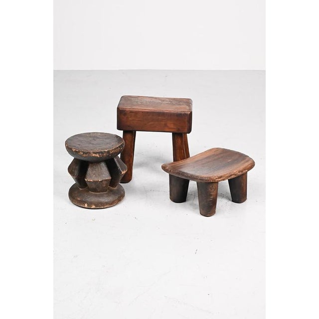 African Dogon Stool in Wood For Sale - Image 6 of 7