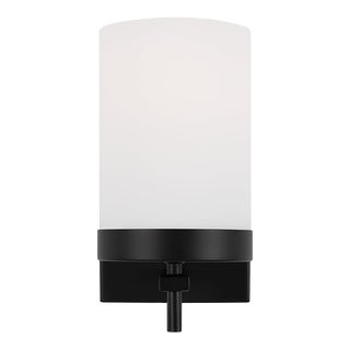 Sean Lavin By Visual Comfort Studio Zire 1-Light Bath Sconce in Midnight Black For Sale