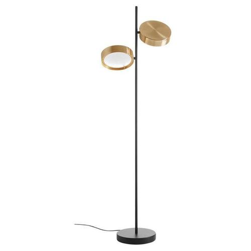 Matt Black Berlin 323 Floor Lamp with Glass by Christophe Pillet for Oluce For Sale - Image 3 of 8