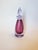 Purple Archimede Seguso Murano Glass Neodymium Ruby Sommerso Perfume Bottle For Sale - Image 8 of 12