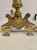Brass Rococo Revival Andirons For Sale - Image 11 of 12