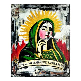 Rebel Saint Painting Canvas For Sale