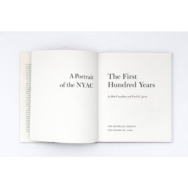 Mid-Century Modern The First Hundred Years a Portrait of the New York Athletic Club 1969 Book For Sale - Image 3 of 12