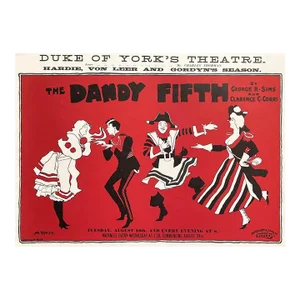 1980s the Dandy Fifth (1898) by Yendis Poster Reissue