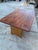 Mid 19th Century Antique 1800's Primitive Pine Tilt Top Table Bench For Sale - Image 5 of 12
