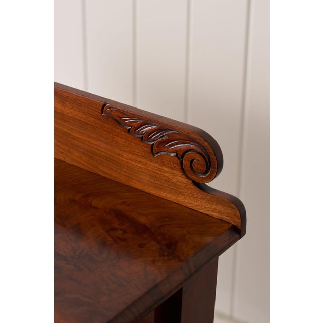 Brown Late 19th Century Victorian Mahogany Console With Bobbin Legs For Sale - Image 8 of 15