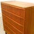 1950s Danish Teak Six Drawer Dresser For Sale - Image 10 of 10