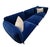 2020s Attributed to Mika Tolvanen Nakki Velvet 3-Seat Sofa in Cobalt Blue – Estonian Design For Sale - Image 5 of 6