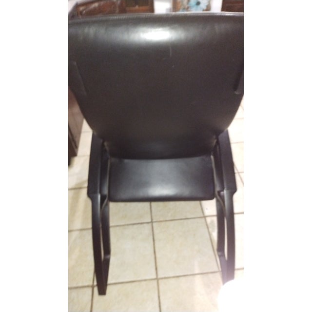 Introducing an exquisite piece of furniture from the 1980s, this Porche Reclining Leather Chair is a perfect addition to...