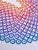1960s Curve Middle Textile by Verner Panton for Mira-X, 1960s For Sale - Image 5 of 9