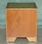 Brown Military Campaign Side Tables with Green Leather, Set of 2 For Sale - Image 8 of 18