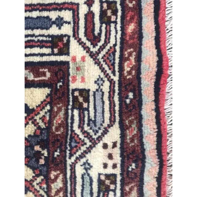 1980s Vintage Hamadan Rug For Sale - Image 5 of 9