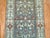 Early 20th Century Blue Green Antique Persian Malayer Long Runner For Sale - Image 4 of 6