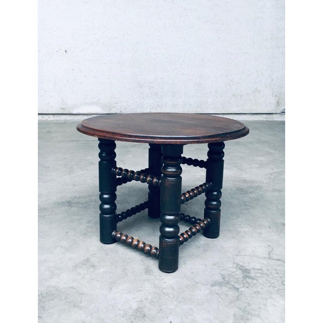 French Modernist Side Table in the style of Charles Dudouyt, France, 1930s For Sale - Image 10 of 17