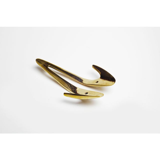Contemporary Austrian Wall Hook by Carl Auböck For Sale - Image 3 of 6