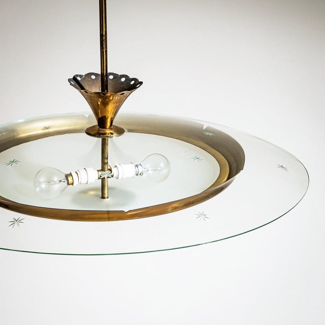 Vintage Pendant Lamp, Italy, 1950s For Sale - Image 13 of 16