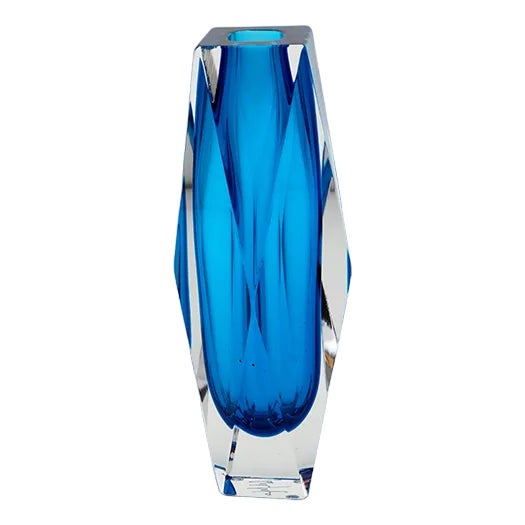 Small San Marco Murano Glass Vase by Alessandro Mandruzzato For Sale