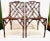 1970s Faux Bamboo Table and Four Chairs For Sale - Image 5 of 11