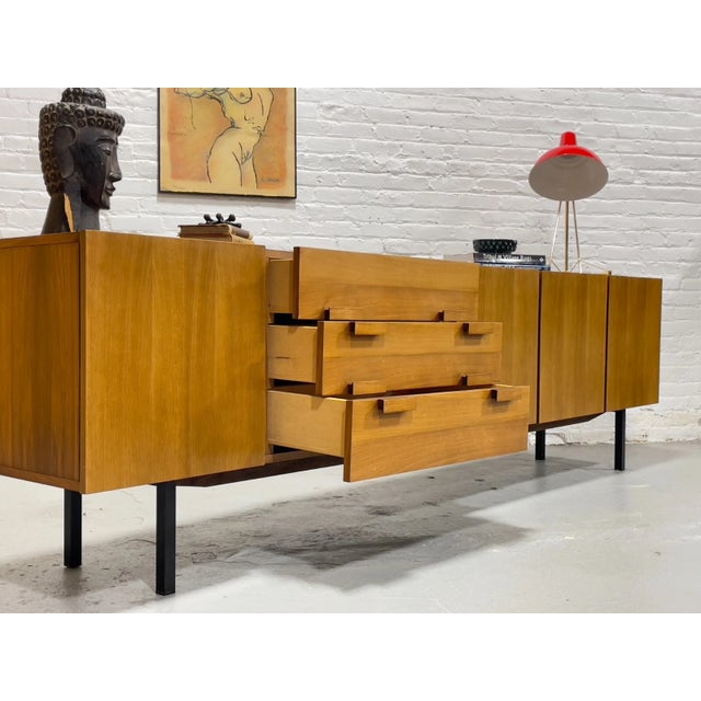 1960s Mid Century Modern Teak Credenza / Sideboard, For Sale - Image 11 of 13