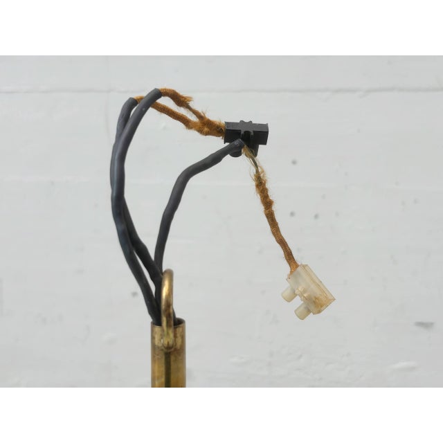 Mid-Century Italian Chandelier in Brass, 1950s For Sale - Image 4 of 11