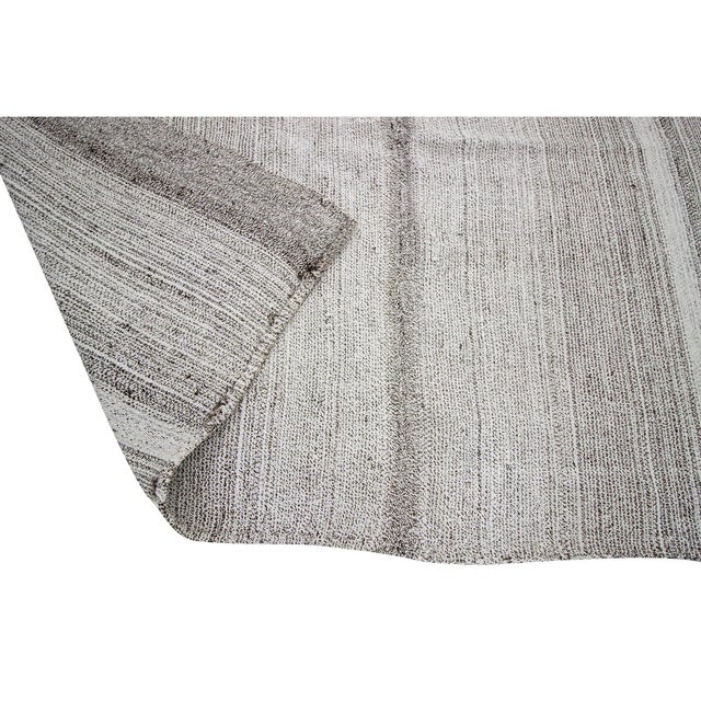 Mid 20th Century 1960s Vintage Modern Kilim Rug- 7′ × 9′4″ For Sale - Image 5 of 7