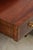 Maitland Smith Leather Top Oval Partners Desk For Sale - Image 9 of 18