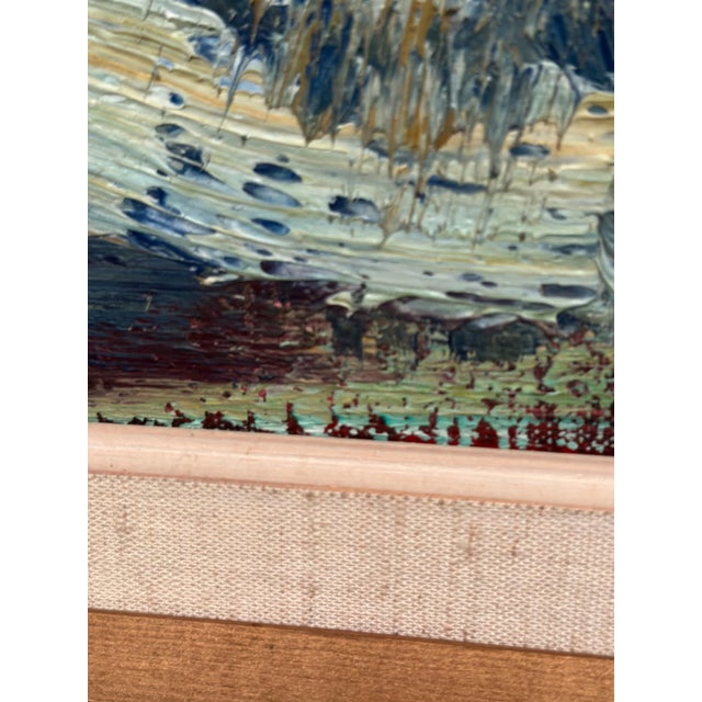 Gösta Falck, Sitting Child, 1960s, Oil on Canvas, Framed For Sale - Image 7 of 18