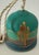Blue Vintage 20th Century Hand Painted Southwestern Scenery Wind Chime Bell For Sale - Image 8 of 9