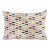 Checks Velvet Rectangle Pillow For Sale
