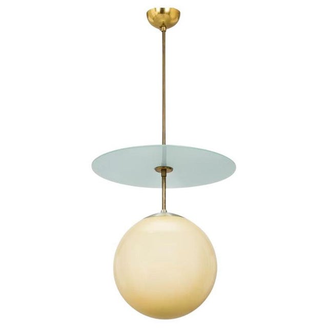 Pendant Light by Paavo Tynell for Taito, 1930s For Sale - Image 6 of 6