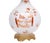 White Large Hand Painted Chinoiserie Table Lamps, France, 1950s, Set of 2 For Sale - Image 8 of 11
