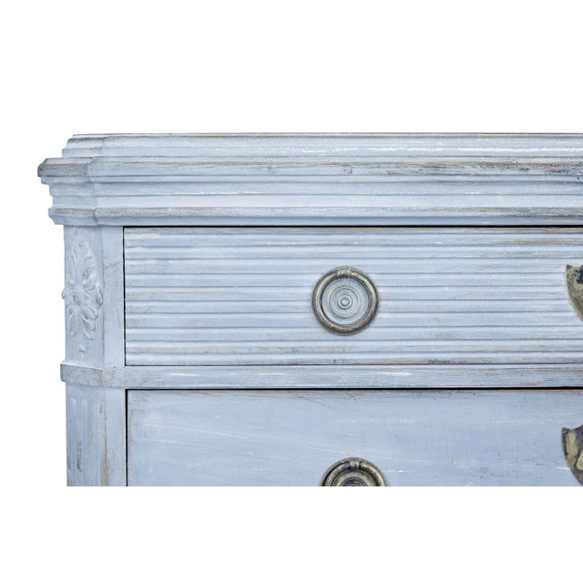 Gustavian (Swedish) 19th Century Swedish Chest of Drawers, 1870s, Set of 2 For Sale - Image 3 of 10
