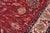 Shabby Chic Tabriz Red/Beige Wool Rug - 10'3'' X 13'2'' For Sale In New York - Image 6 of 10