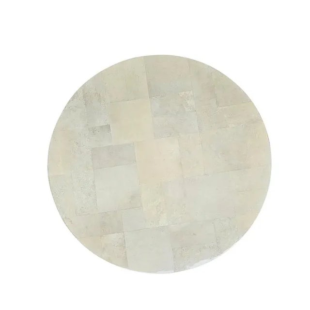 1980s Low Parchment Table, 1980s For Sale - Image 5 of 6