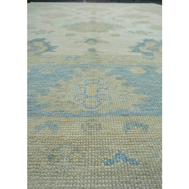 Early 21st Century Turkish Oushak Rug 9' x 12'3" #18598 For Sale - Image 5 of 8