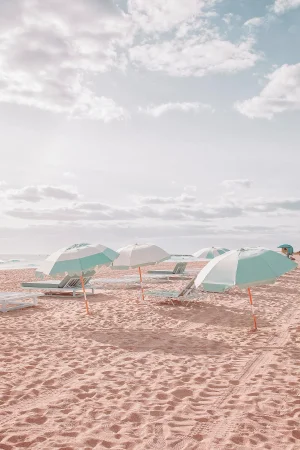 Beaches, Seafoam Blue, Limited Edition Photography by Kristin Hart