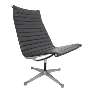 Eames Herman Miller Aluminum Swivel Lounge Chair