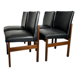 Mid-Century Teak Dining Chairs by Peter Hayward for Vanson, 1960s, Set of 4 For Sale