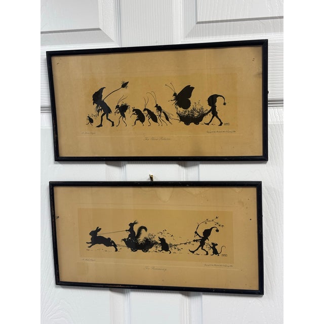 1940s A Pair of M Forster Knight Framed Prints For Sale - Image 5 of 11