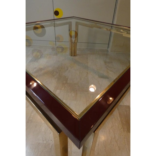 1970s Lacor/TA Square Table by Fabrizio Smania for Studio Smania Interni, 1970s For Sale - Image 5 of 18
