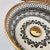 Ghlali' 14k Gold Ceramic Bathroom Countertop Round Sink, Handmade For Sale - Image 6 of 6