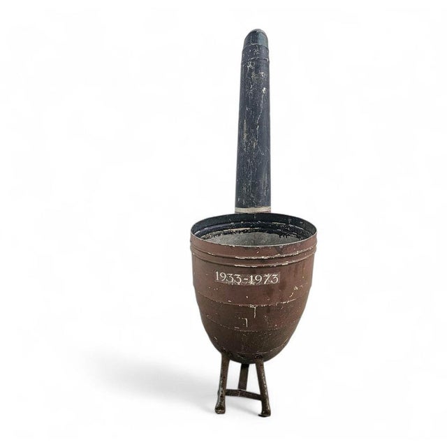 Large Zinc Pipe, 1973 For Sale - Image 12 of 18