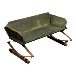 Early 1900s Early American International Harvester Buggy Seat For Sale