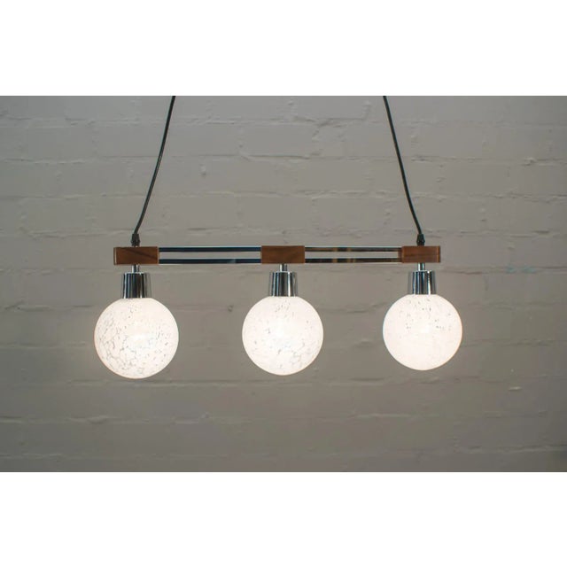 This lamp takes three E14 bulbs. European Plug (up to 250V).The wiring of this item may be original and might need...