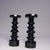 Pikku-Majakka Candleholders in Glass by Oiva Toikka for Nuttajärvi, Finland, 1960s, Set of 2 For Sale - Image 4 of 4