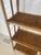 Brown 1960s Italian Bamboo Rattan Bohemian French Riviera Étagère Bookshelf For Sale - Image 8 of 9