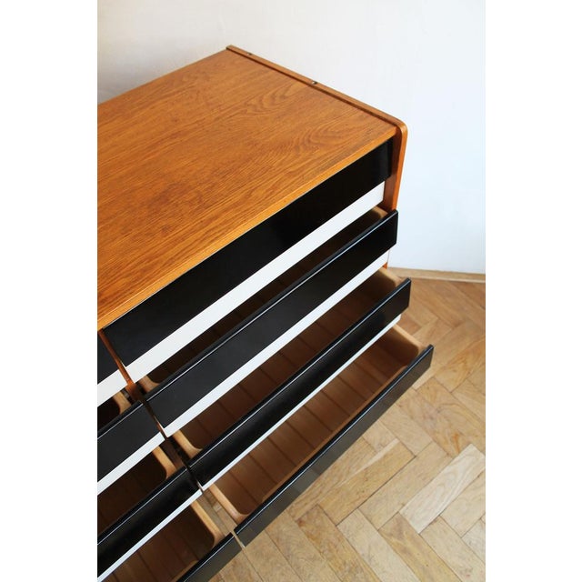 Wood Mid-Century U-453 Sideboard by Jiří Jiroutek for Interier Praha, 1960s For Sale - Image 7 of 18
